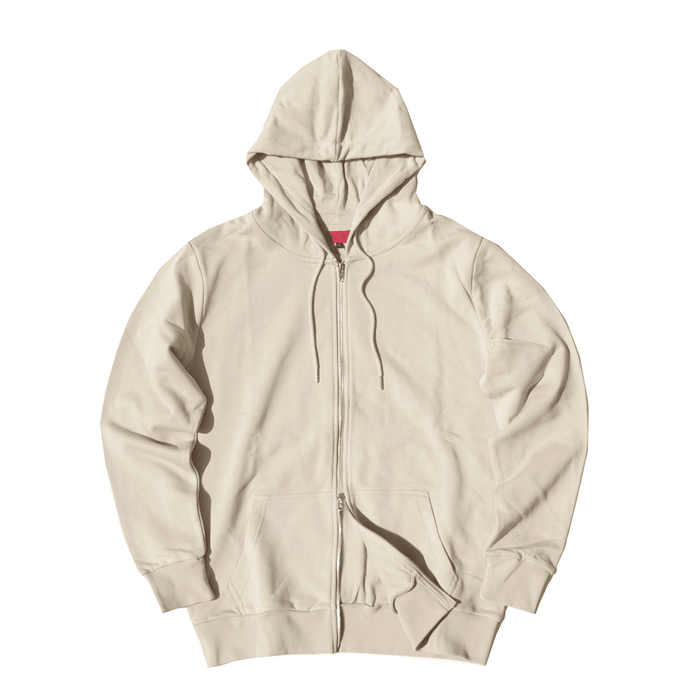 SI Terry Full Zip Hoodie - Sand