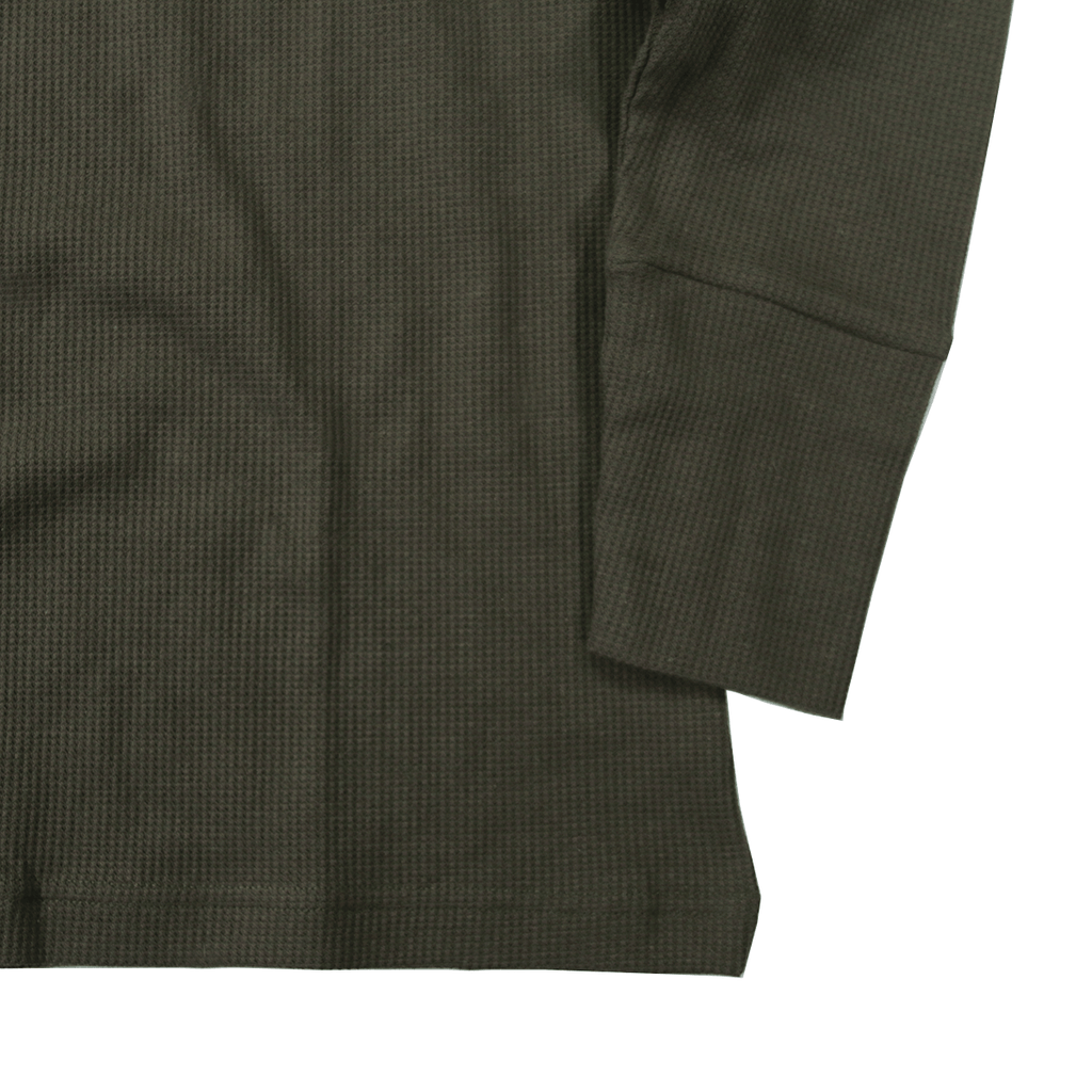 Waffle Knit Long Sleeve - Olive (12.02.21 Release)