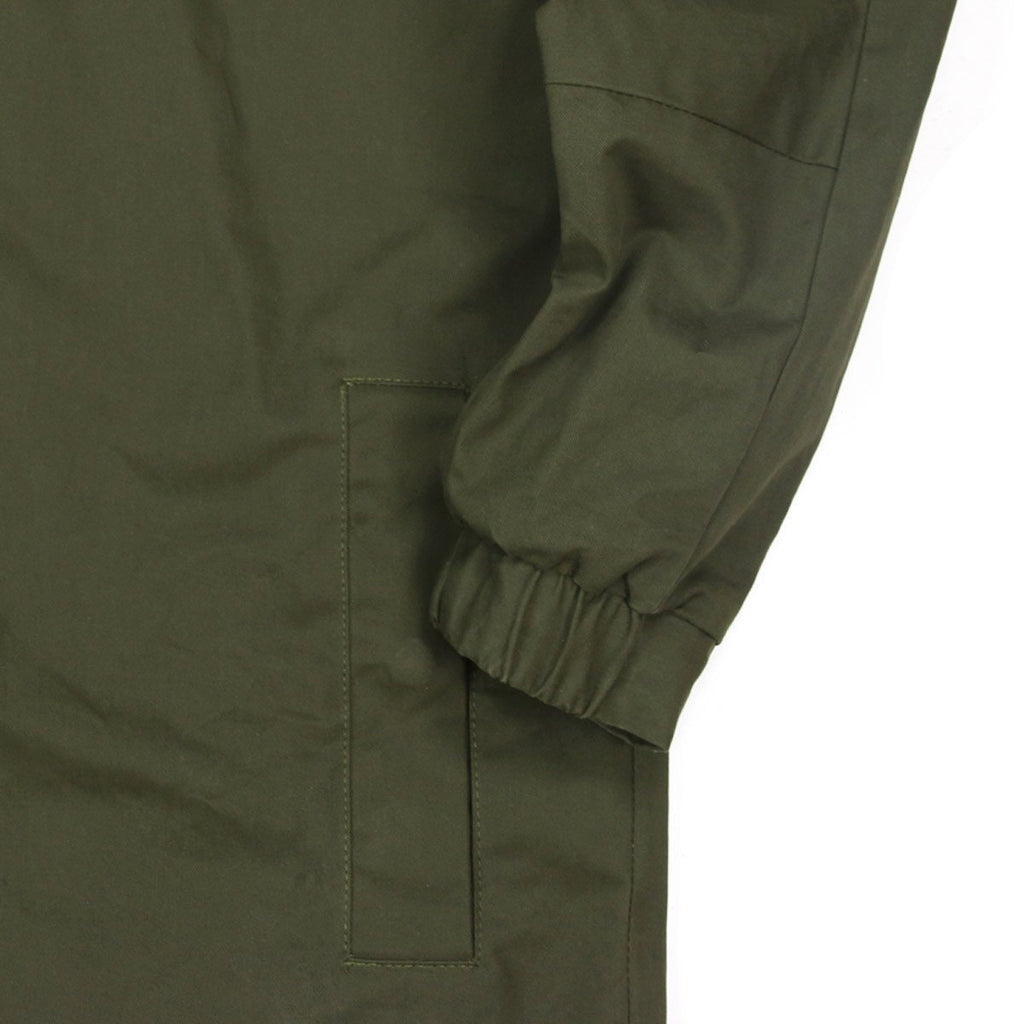 Twill Cutarm Mac Coat - Olive