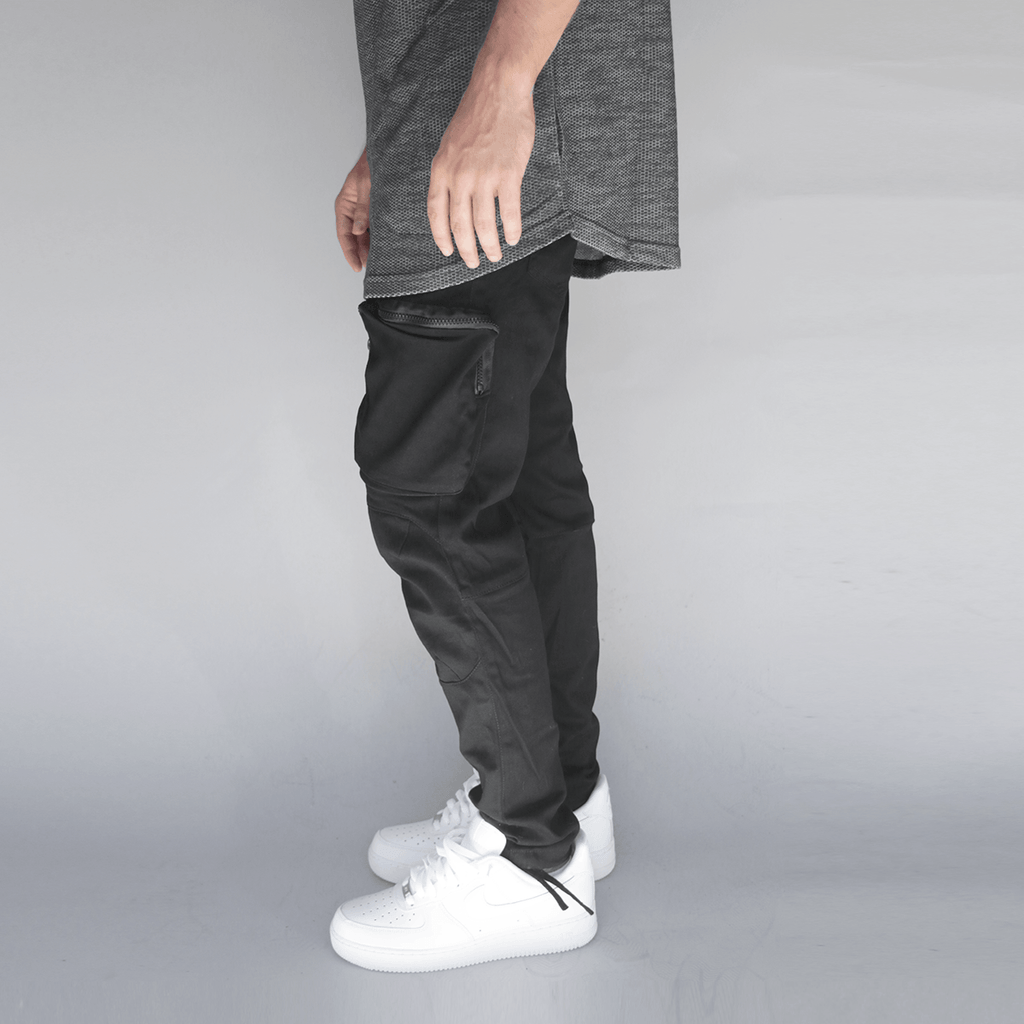 Lightweight Cargo Twill Trekker Pant - Black