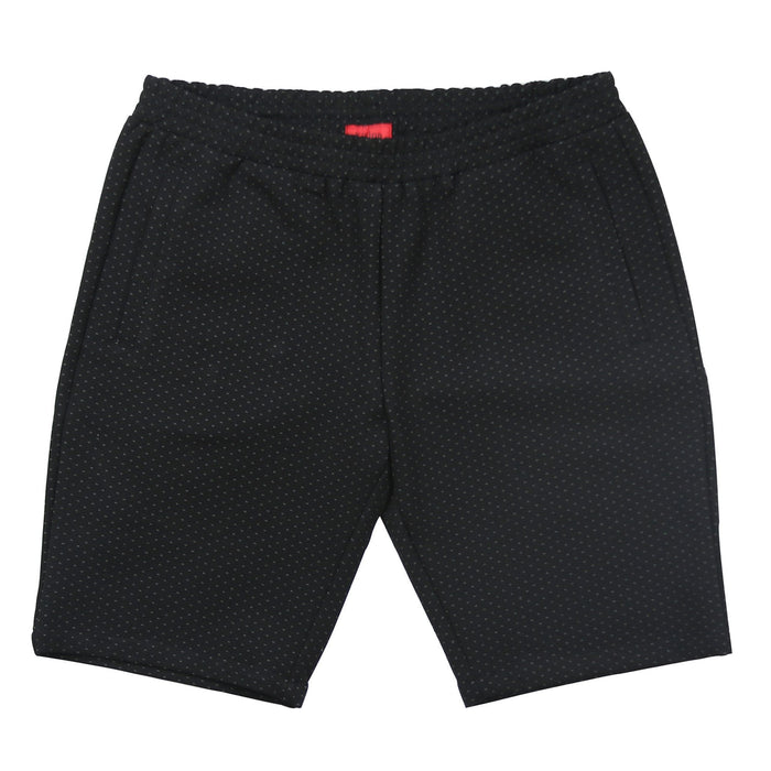 Dotted Tech Shorts - Black