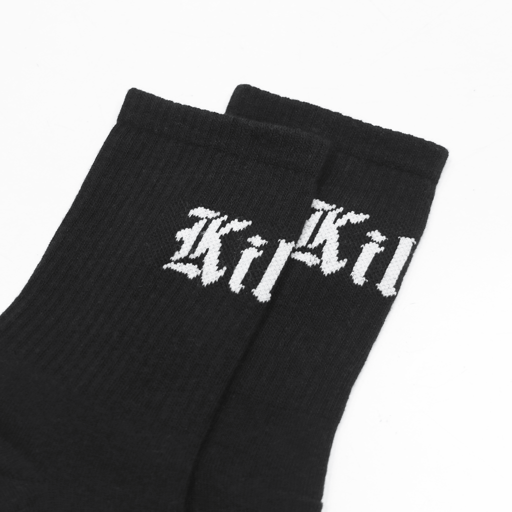 English Crew Sock - Black