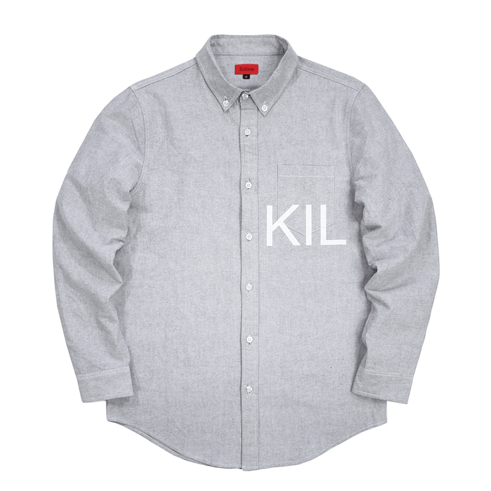 KIL Oxford Button Down - Grey