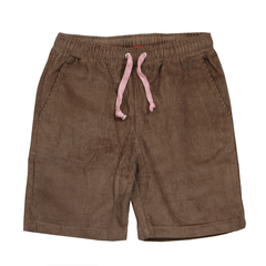 Drexler Corduroy Shorts - Dark Brown