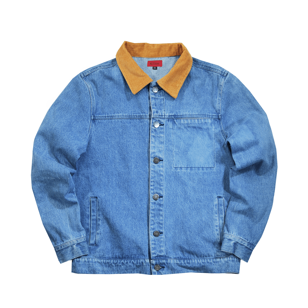 Levis denim 2025 jacket corduroy collar