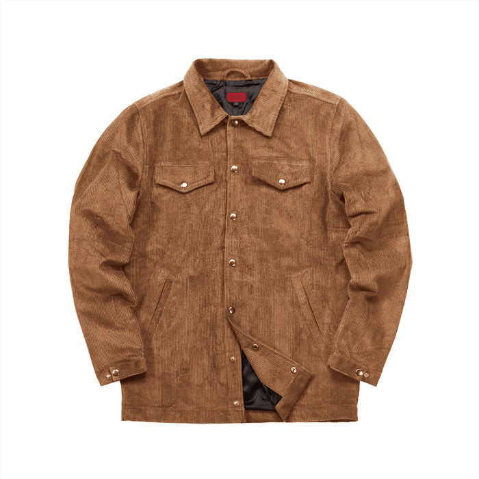 Parsons Corduroy Coach Jacket - Tan Brown (01.10.23 Release)