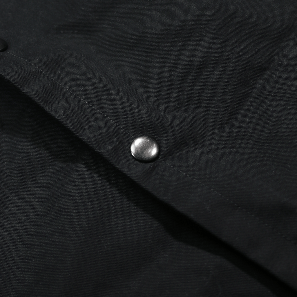 Pieta Twill Fishtail Jacket - Black