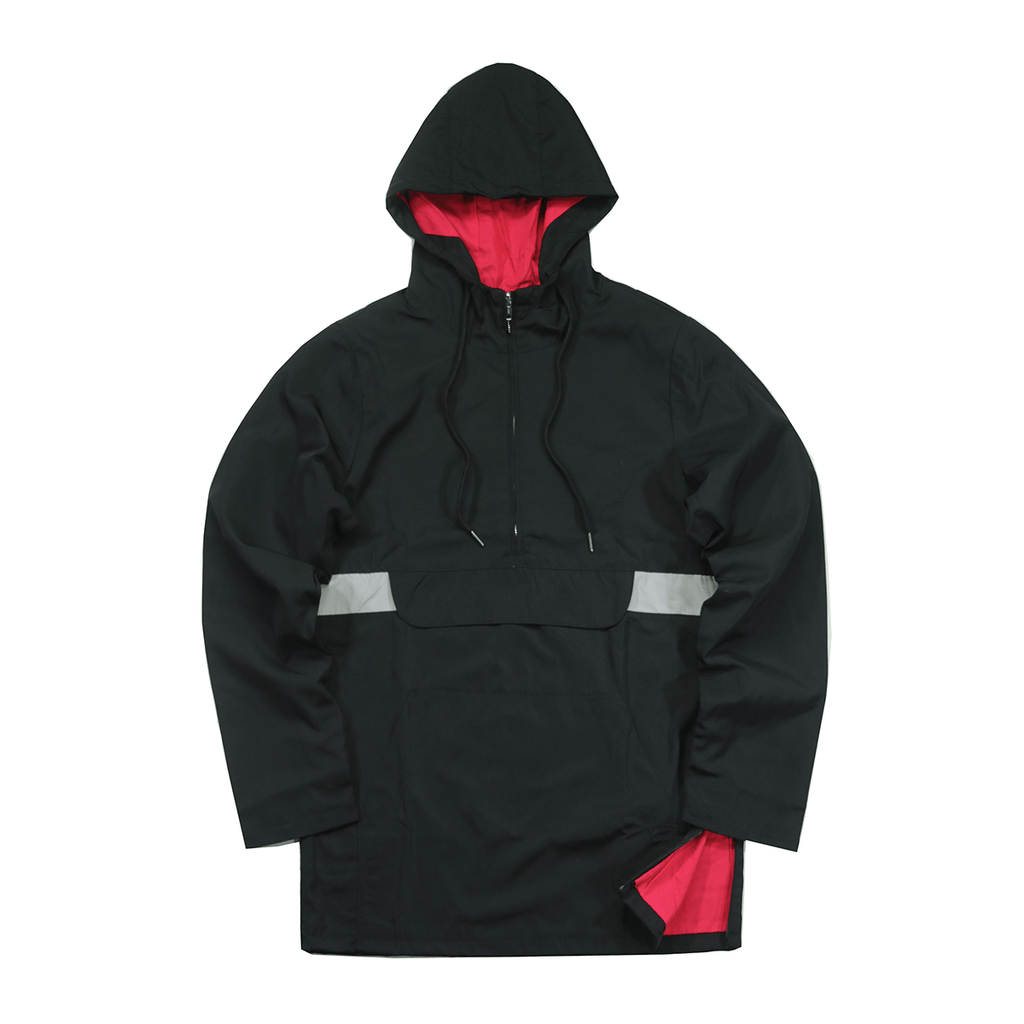 Easton Windbreaker Anorak Black