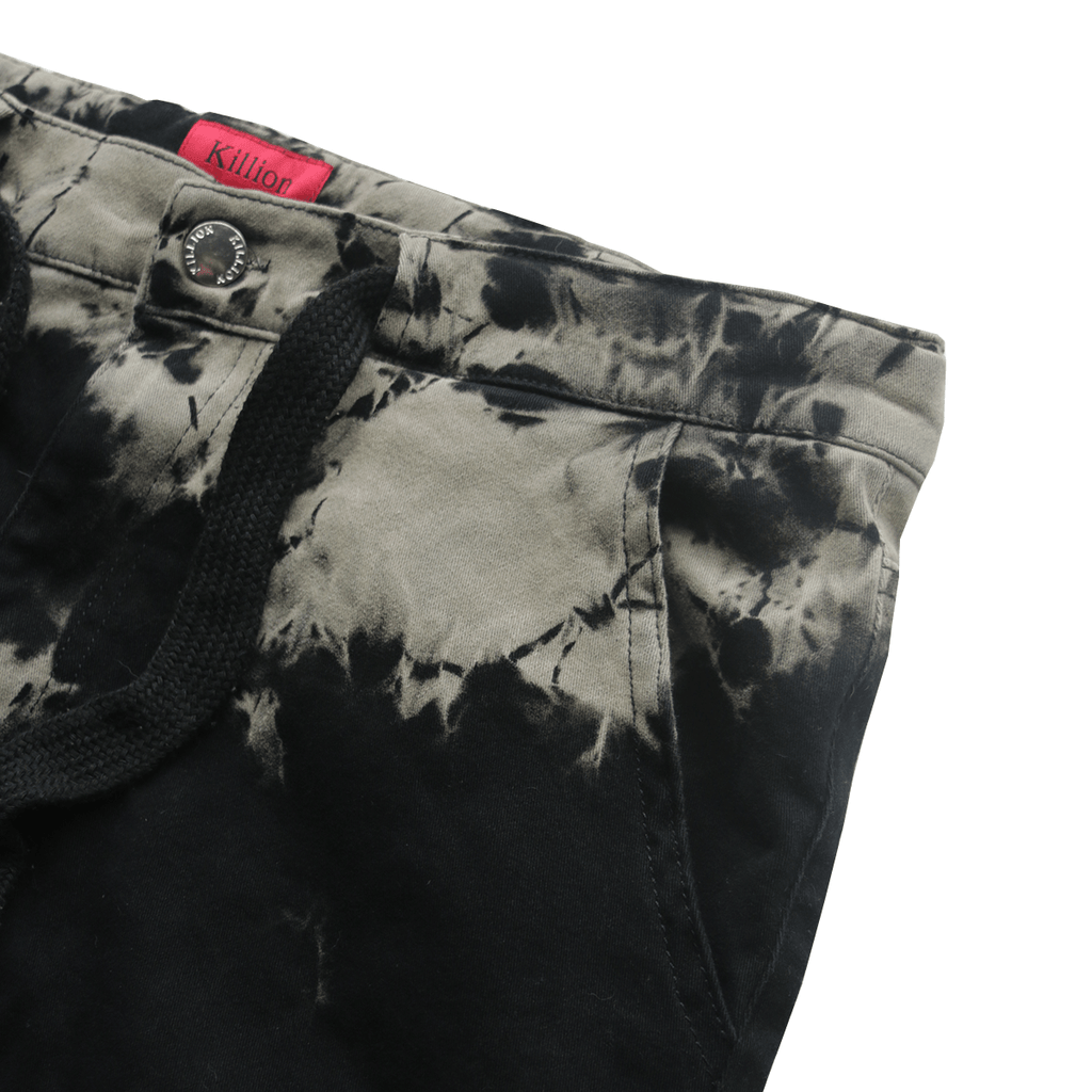 Tie Dye Cargo Twill Trekker Pant - Black (05.05.21 PRE-ORDER)