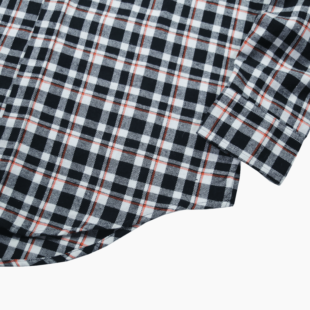 Pathfinder Flannel LS Buttonup - Black/White