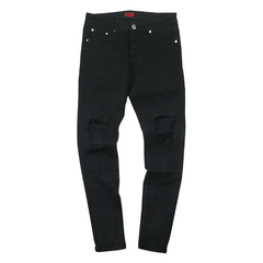 【DEARMINE】Black Cutting Half Denim D036 Japanese Denim Ford Standard Jean - Buck Mason- Modern