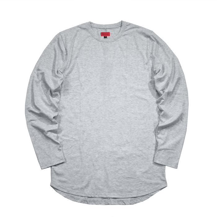 Standard Issue SI-12 L/S Essential - Heather Grey (01.04.24 Release)