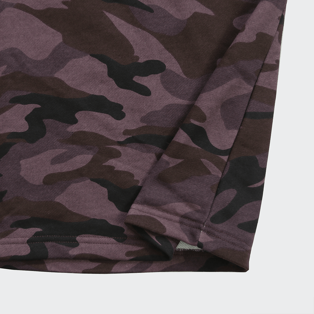 Oversized Terry Tee - Woodland Purple Camo