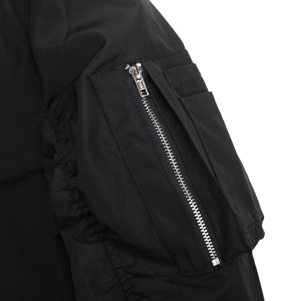 Spring Edition MA-1 Bomber Jacket - Black