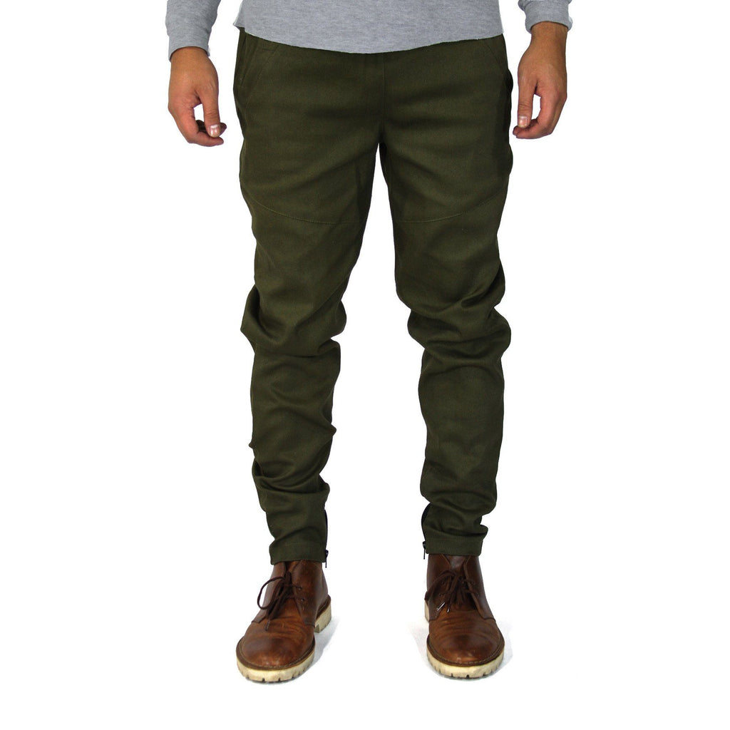 Twill Trackers - Olive