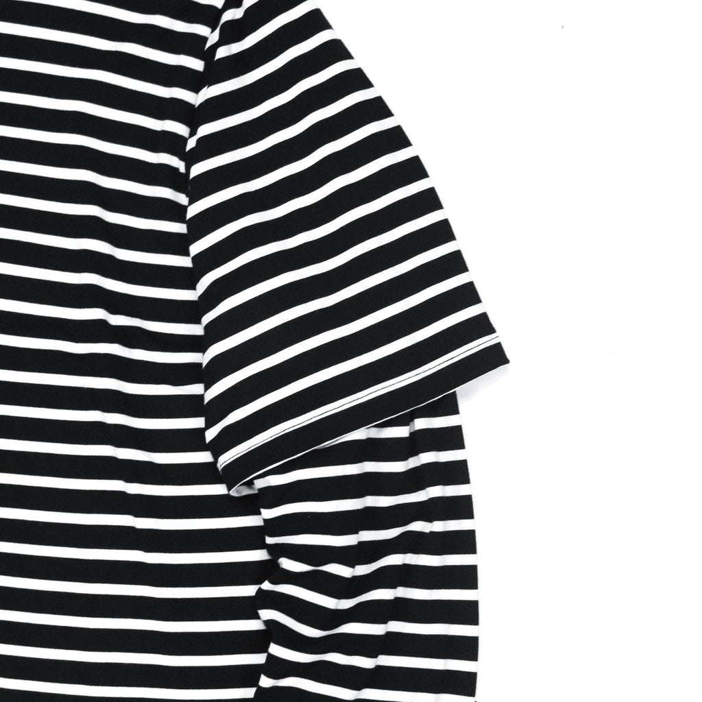 Boylston Long Sleeve Henley - Striped