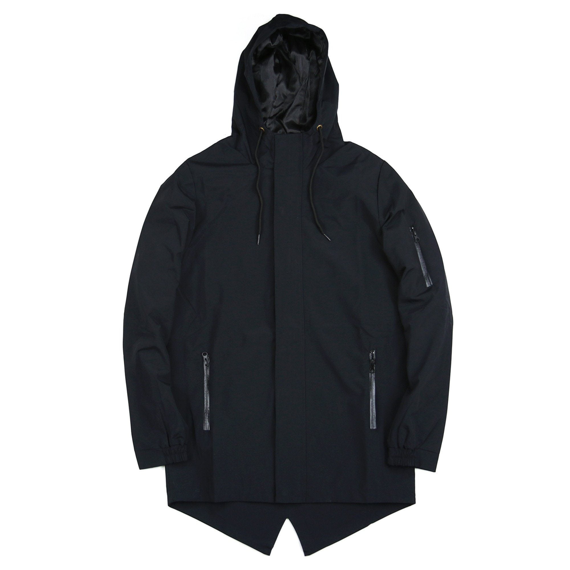 【PERSTEP】22FW★ Long Wavy Fish Tail Jacket Product-CC8-LabFishtail-Black-