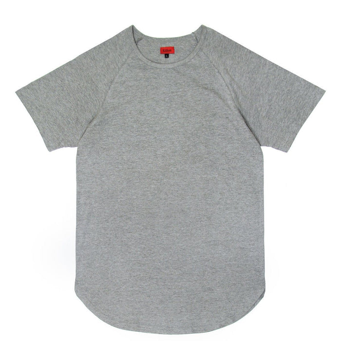 Scoop Extended Shirt - Heather Grey