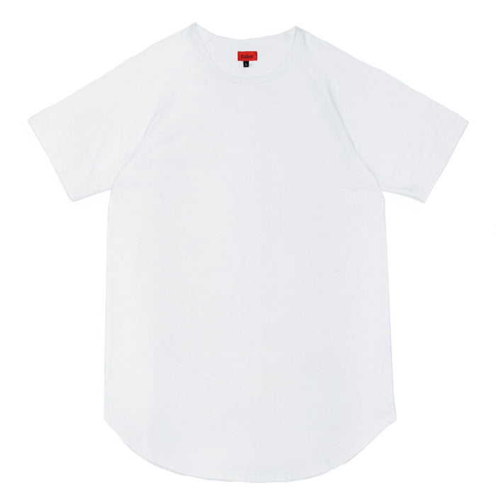 Scoop Extended Shirt - White