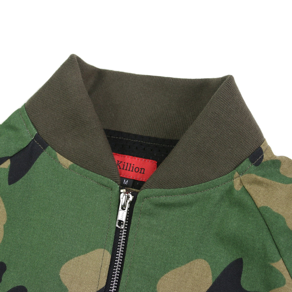 Camo Spring MA-1 Bomber