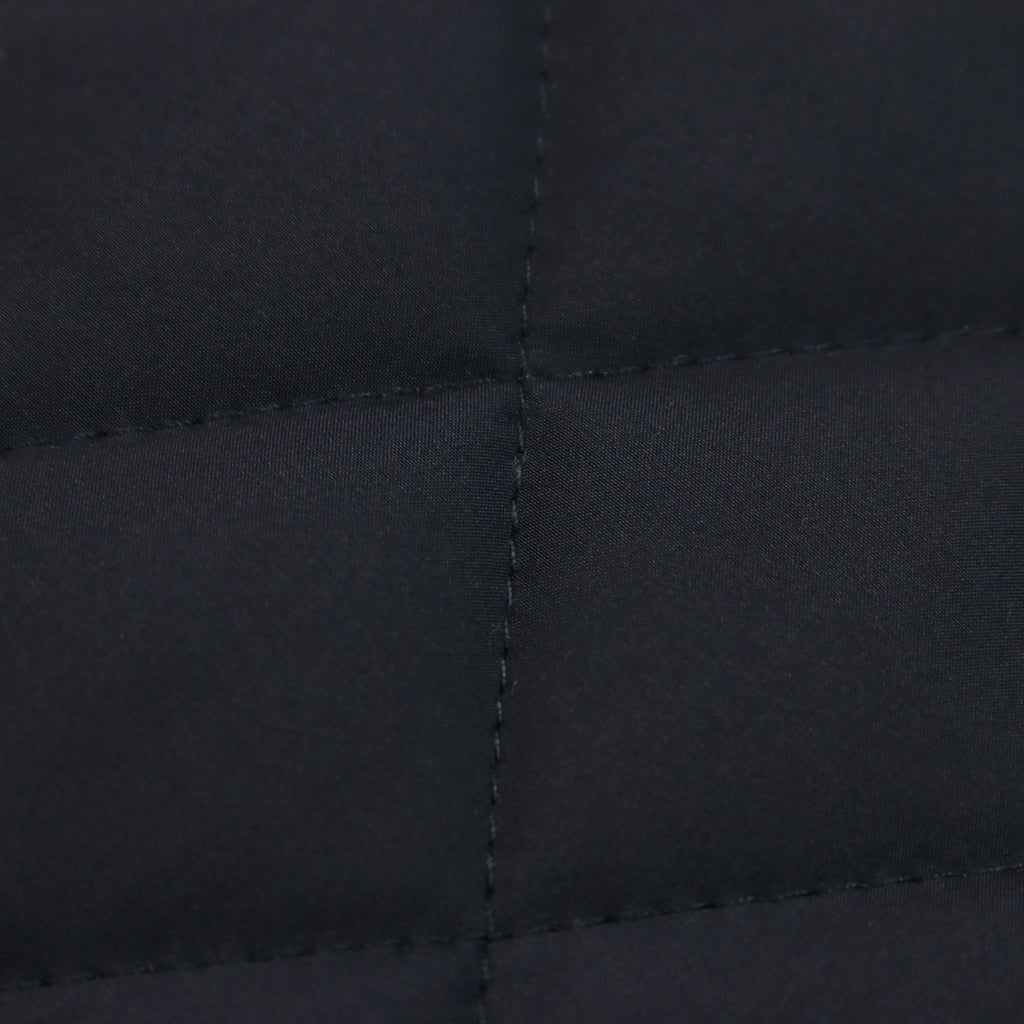 Quilted Coach Jacket - Navy