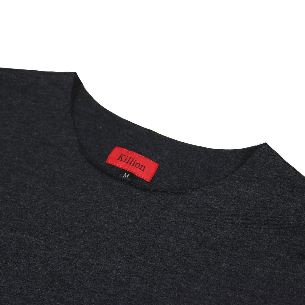 Raw Essential Long Sleeve - Charcoal