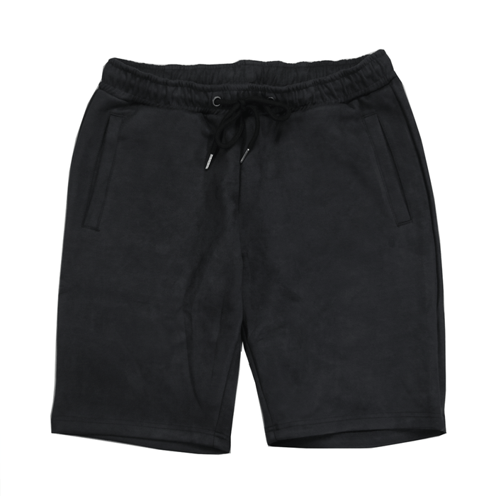 Suede Butter Shorts - Black