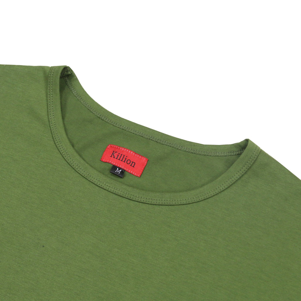 3/4 Sleeve Boxy Shirt - Olive