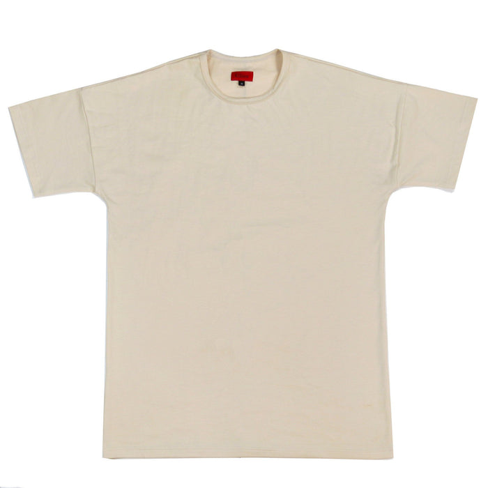 Essential Dropped Shoulder Box Tee - Ivory