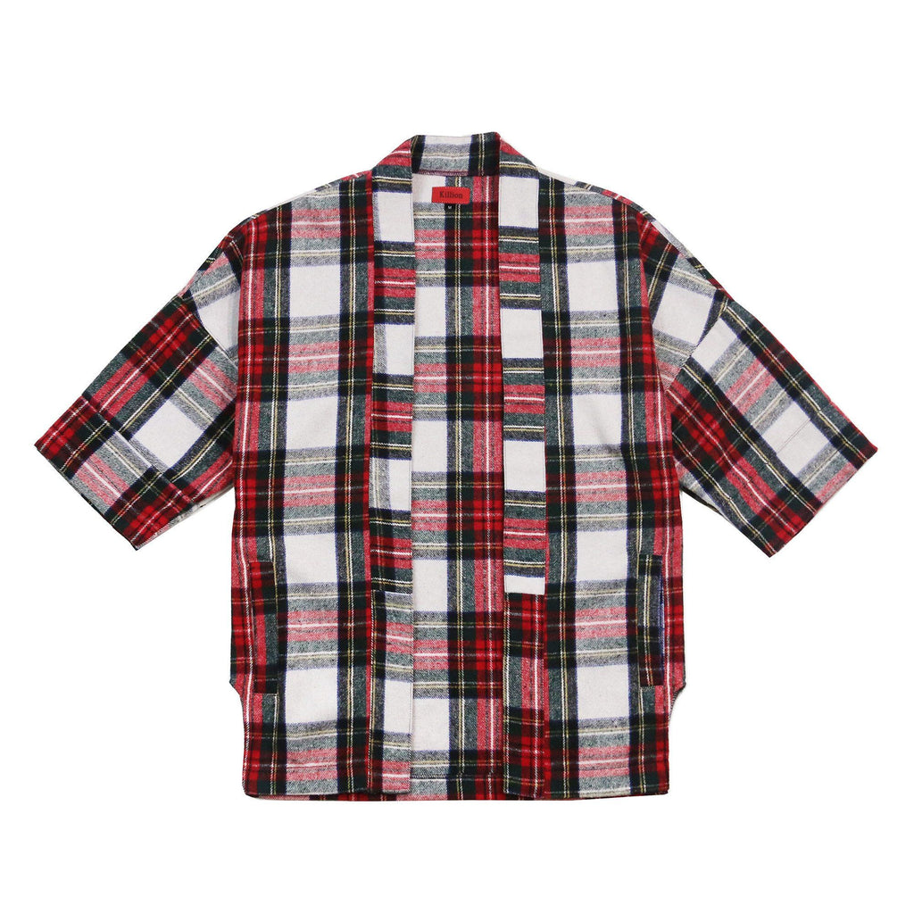 Modern Kimono Flannel - Red