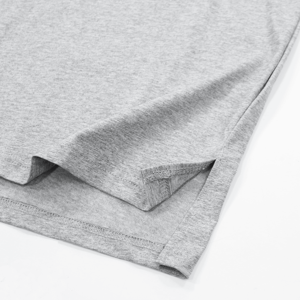 Standard Issue Union Extended Shirt - Heather Grey