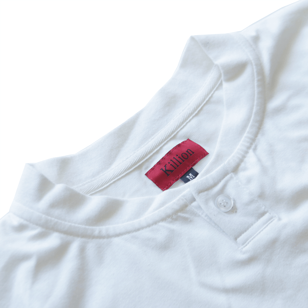 One button pocket Tee - Natural