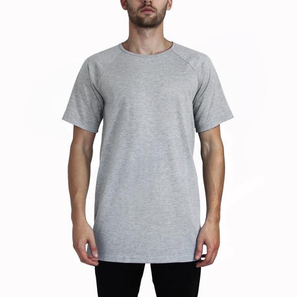 Standard Issue Union Extended Shirt - Heather Grey