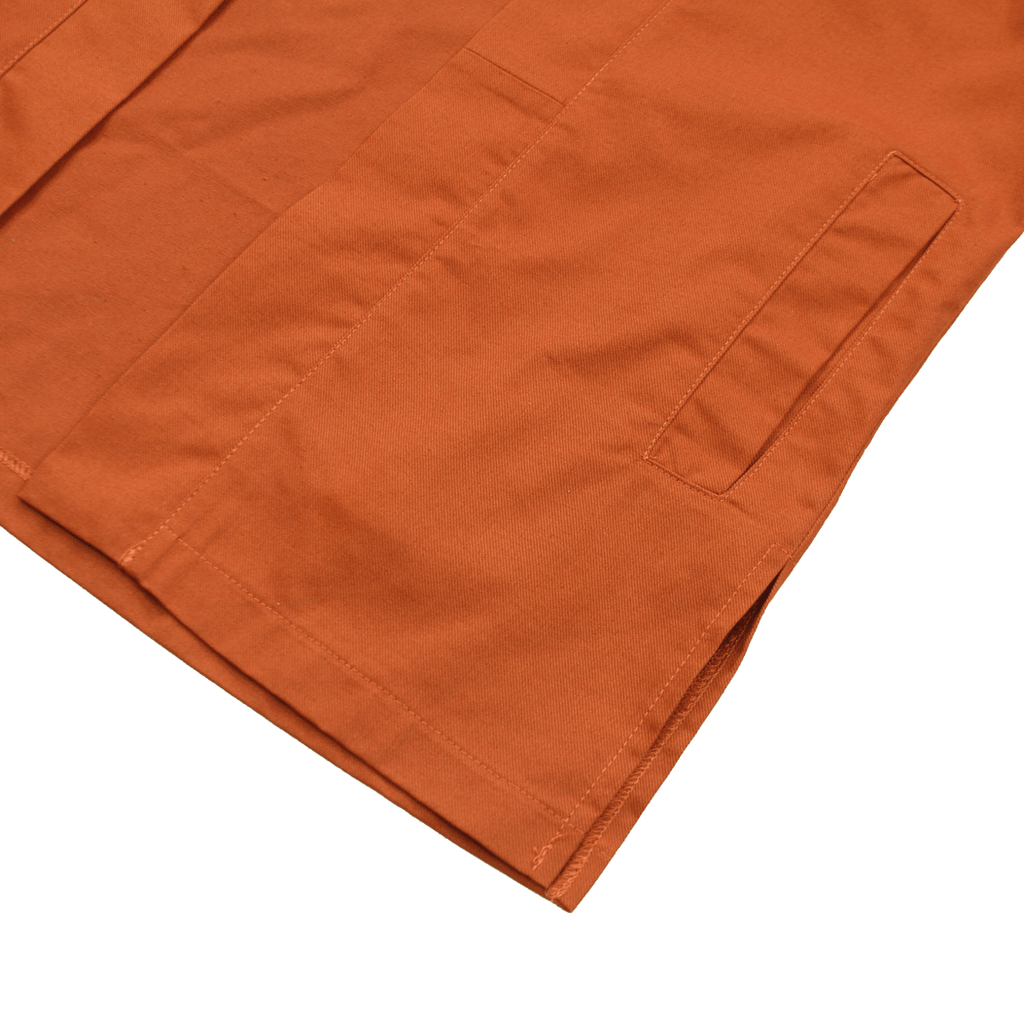 Modern Twill Kimono - Rust